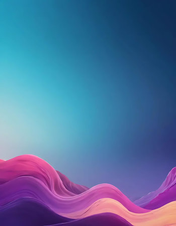 Abstract wavy background. 3d rendering, 3d illustration.