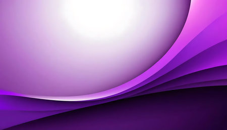 Purple abstract background with soft light and copy space. Vector illustrationの写真素材