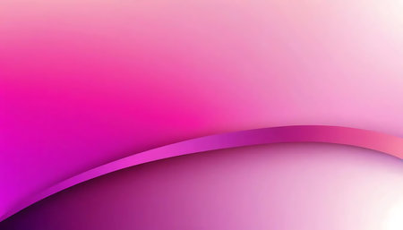 Abstract pink background with curved line and copy space. Vector illustration.の写真素材