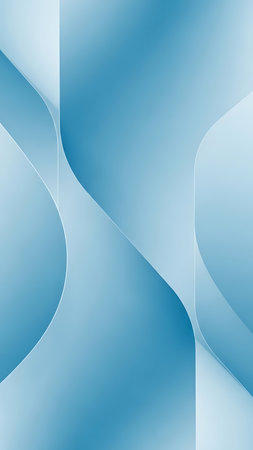 Abstract blue background with curved lines. Vector illustration for your design.の写真素材