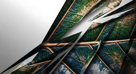 3d illustration of abstract geometric composition, art design for banner background