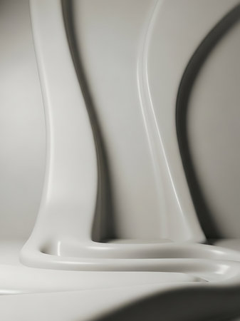 Abstract background with golden lines. Vector illustration.の写真素材