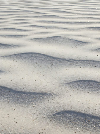 Sand dunes in the desert as a background. Texture, pattern