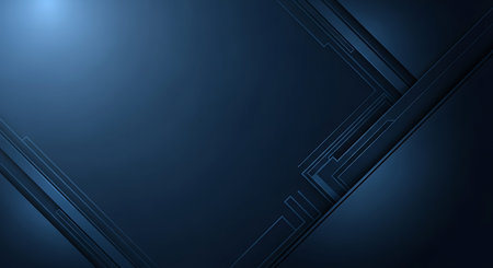 Abstract blue technology background. Vector illustration for your graphic design, banner or...