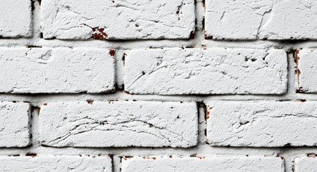White brick wall texturebe used as background. High resolution photo.の写真素材