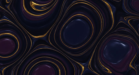 abstract background with blue and red waves. Vector illustration for your designの写真素材