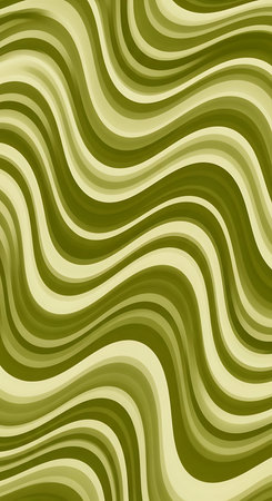 Abstract olive green waves seamless pattern for background design.の写真素材