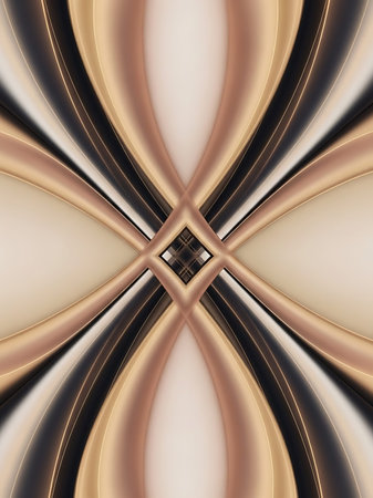 Computer generated abstract fractal artwork for creative art,design and entertainmentの写真素材