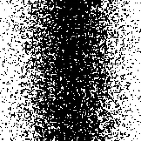 Texture of squares. Futuristic abstract background. particle pattern. Visualization of big data. Broken screen virus. vector illustration.のイラスト素材