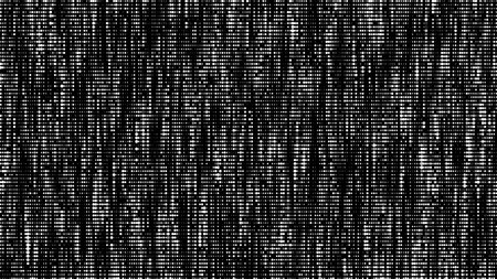 Style texture or pattern background. Futuristic abstract matrix backdrop. Visualization of big data. Broken screen virus. vector illustration.のイラスト素材