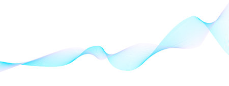 Creative wave structure or background made by bend tool. Abstract isolated design or DNA effect....