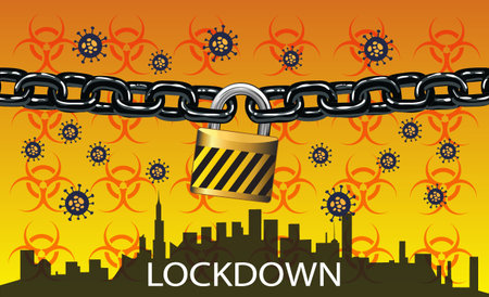 Illustration Stay At Home vector for your website or social media needs