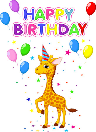 Birthday card backgroundのイラスト素材