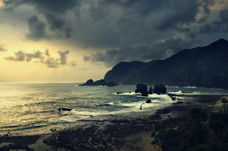 papuma beachの写真素材