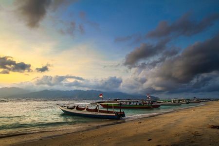 Gilitrawangan Beachの写真素材