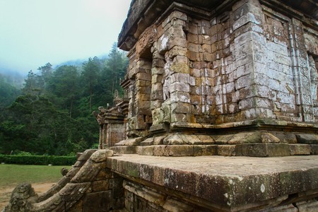 Gedong songo Templeの写真素材