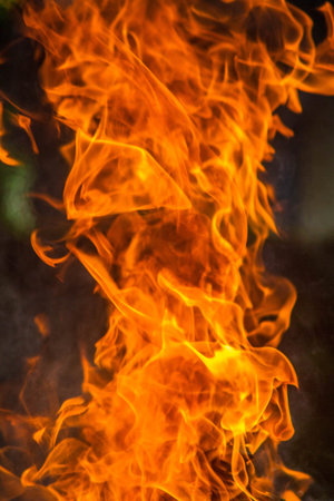 red light fire burn