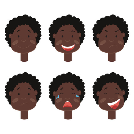 character emotionsのイラスト素材