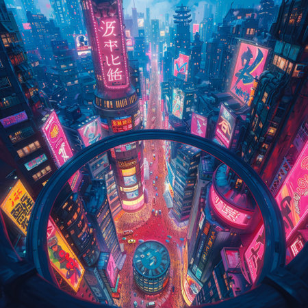 Times Square in New York City, USA. 3D Renderingの素材
