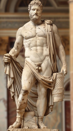 Statue of Michelangelo, Florence, Tuscany, Italyの素材