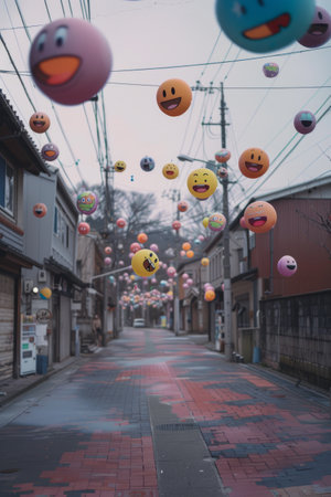 Kawaguchiko is a small town in Nagano Prefecture, Japan.の素材