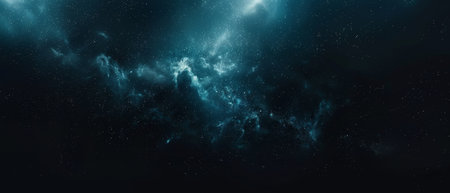 Abstract background with nebula and stars. Deep space. Universe.の素材