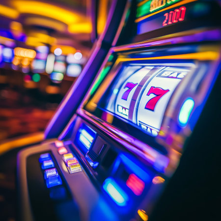 Slot machine wins the jackpot. The concept of success in the casino.の素材