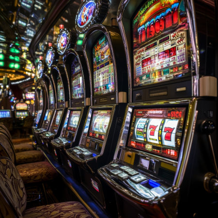 The interior of the MGM Grand casino in Las Vegas, The MGM Grand is the largest casino in the worldの素材