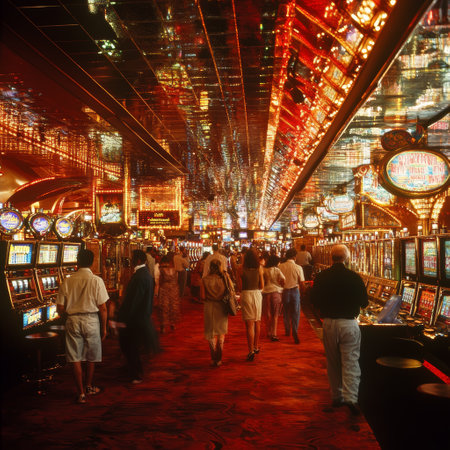 in Las Vegas. The Venetian hotel has 2,716 rooms and opened in 2005.の素材