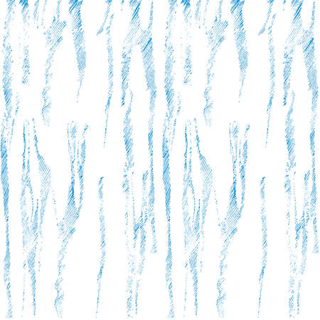 Abstract texture with vertical graphical strokes. Tiger skin stripes or flowing water. Vector Illustrationのイラスト素材