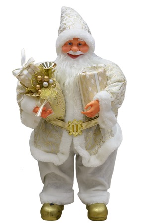 Santa Claus, Father Frost, Father Christmas. Isolated, white background.の写真素材