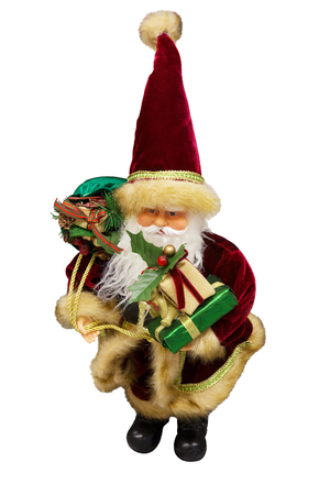 Santa Claus, Father Frost, Father Christmas. Isolated, white background.の写真素材
