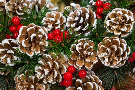 Christmas decorations. Christmas tree. New Year's toys.の写真素材