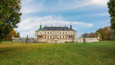 Pidhirtsi Castle is a residential castle-fortress located in the village of Pidhirtsi in Lviv region, Ukraine. Palace with bastion fortifications.のeditorial素材