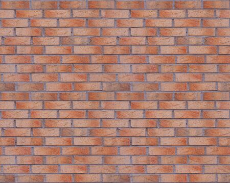 Red brick wall. Seamless texture and backgroundの写真素材