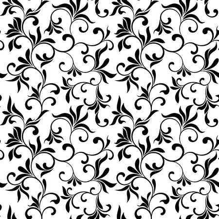 Floral seamless pattern. Abstract seamless pattern with flowersのイラスト素材