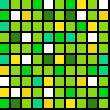 Seamless pattern - Mosaic of colored tiles