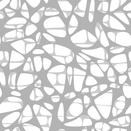Seamless abstract pattern with bionic gridのイラスト素材