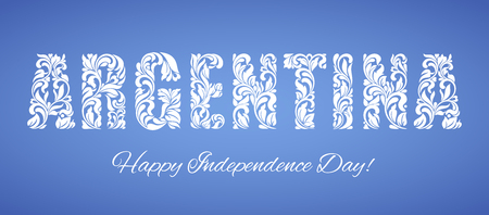 Argentina Independence Day.のイラスト素材