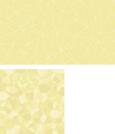 Set of abstract modern backgrounds colored in beige sand with graphic elementsのイラスト素材