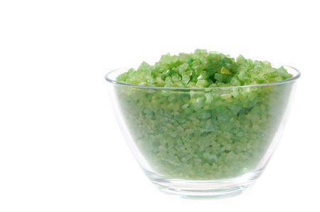 Salt for aromatic bathの写真素材