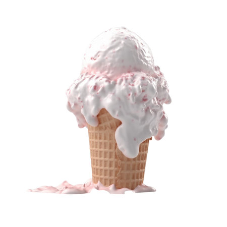 Ice cream cone, Generated Aiの素材