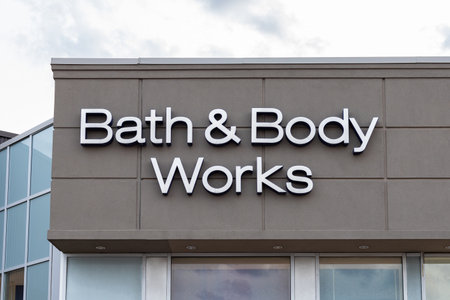 Ottawa, Canada - April 10, 2021: Bath and Body Works store facadeのeditorial素材