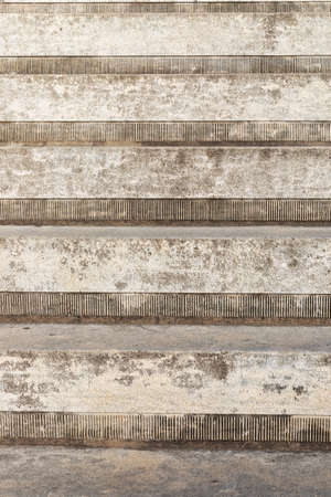 Ful frame of old aged beige stairs textured backgroundの写真素材
