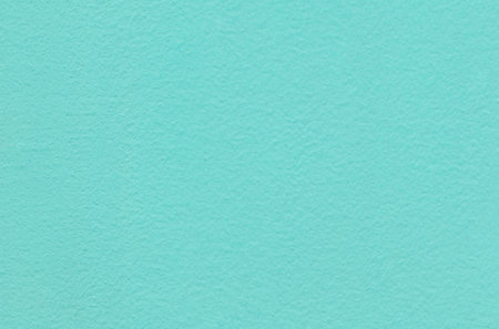 Abstract teal painted textured wall background, full frame