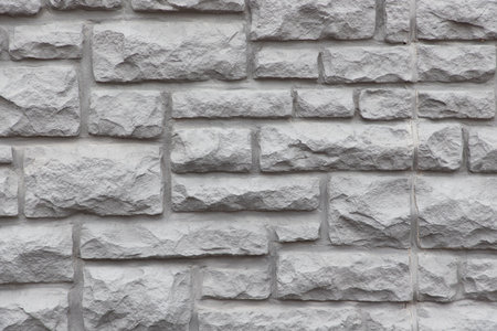 Gray stone wall full frame background