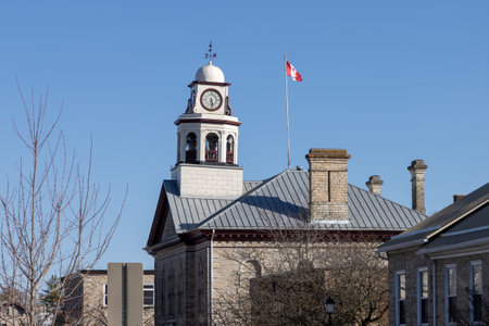 Town Hall building in Perth, Ontario in Canada