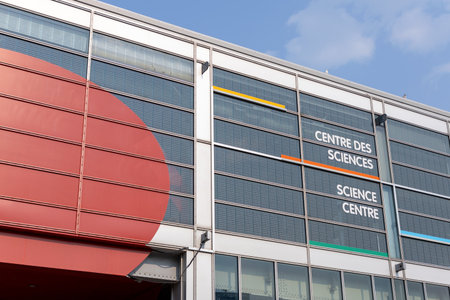 Montreal, Canada - August 2, 2025: Montreal Science Centre building in Old Portのeditorial素材