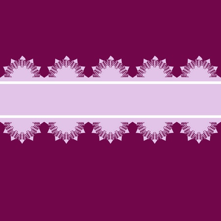 background with abstract flower borderのイラスト素材
