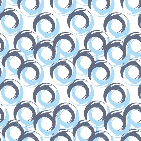 abstract blue grungy seamless patternのイラスト素材